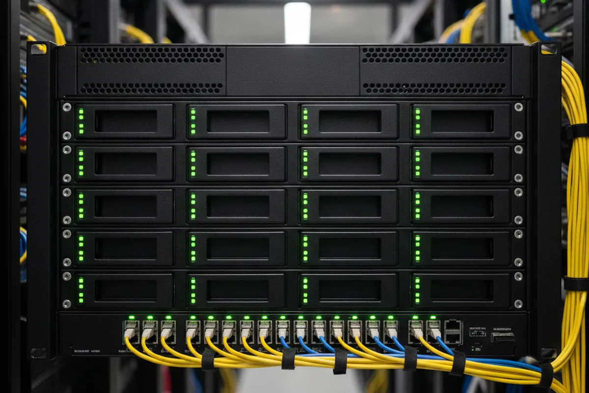 درایوهای NVMe و شبکه ۲۵ گیگ سرور مجازیسازی
